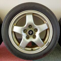 日産純正スカイラインタイプＭ純正アルミホイール中古4本セットセンターキャップ付き
