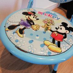 🌸値下げ中🌸ミッキーマウス、子供用折り畳み椅子の画像