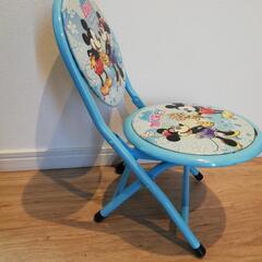 🌸値下げ中🌸ミッキーマウス、子供用折り畳み椅子の画像