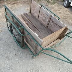 価格提案があり、交渉中。　リヤカー