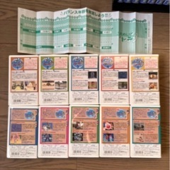 ビデオテープVHS セットの画像