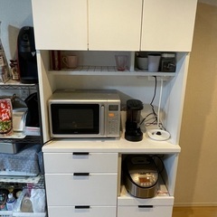 【取引完了しました】ニトリ・食器棚（1年使用）