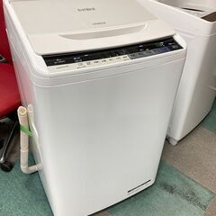 中古　日立　全自動洗濯機　8㎏　ビートウォッシュ　ナイアガラビート　BW-V80AE4　幅608×奥行610×高さ1000mm　2017年製　愛知　岐阜　三重　一宮市 グッドプライス一宮