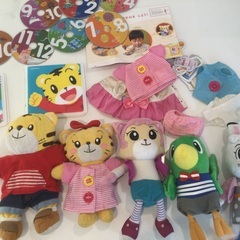 しまじろう、はなちゃん、友達セットなど