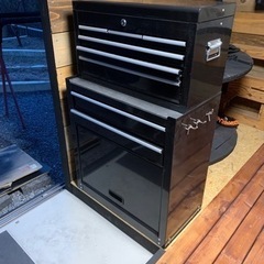工具箱　大きめ　約1000×630×330 (お引き受け先が決まりました)の画像