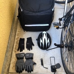 Uberデリバリーのセット(自転車含め)