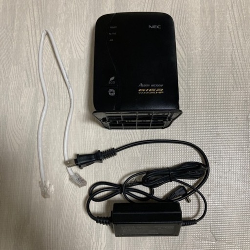 WiFiルーター　NEC WG300HP