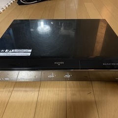 シャープ　ブルーレイレコーダー　受け渡し者決定の画像