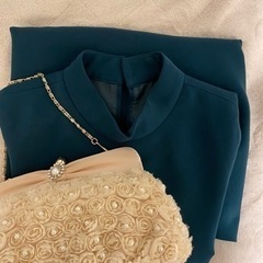 ドレス×バッグのセット