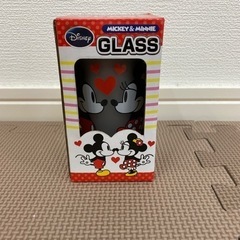 ミッキー＆ミニー ガラスコップ