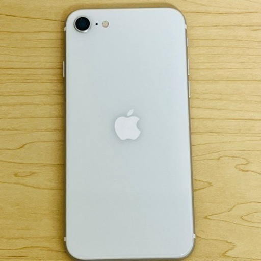 【傷無し極美】Apple iPhone SE (第2世代) ホワイト キズ一切なしの極上美品】iPhone SE 第2世代 128GB white SIMフリー