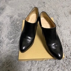 Marian スピック＆スパン ブーティ RANDA 黒 パンプス