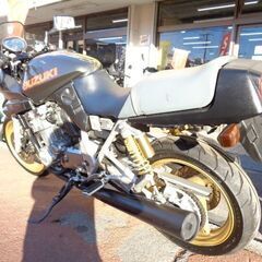 NO.4188　ＧＳＸ４００Ｓカタナ　水冷４サイクル１６バルブ４気筒４００ｃｃ　前後１７インチホイールカスタム　ガンメタリック　 ☆彡の画像