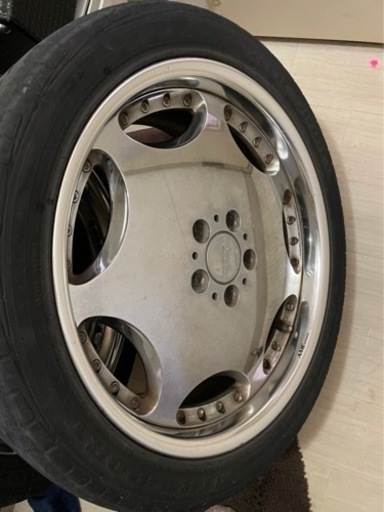 19インチタイヤ付きホイール売ります