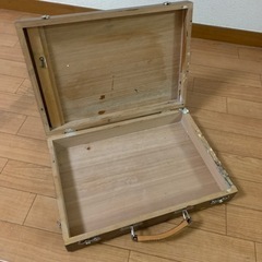 油絵の鞄の画像