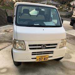 ホンダ　アクティトラック2WD H14年式　スタッドレスタイヤ付き