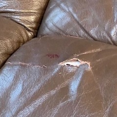 【1点のみ】四人掛け高級レザーソファセットの画像