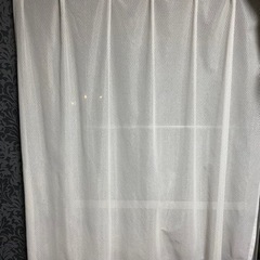 KEYUCA カーテン　レース付き　1,000円の画像