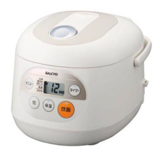 炊飯器 SANYO サンヨー ECJ-YM18 10合炊き 1升炊き マイコンジャー炊飯器 ホワイト 白
