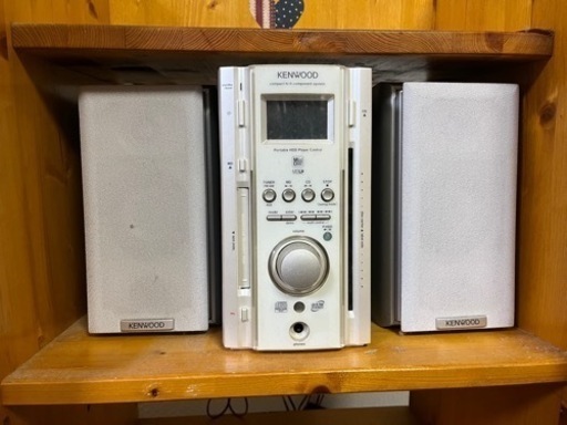 ケンウッド　KENWOOD CD.MDコンポ