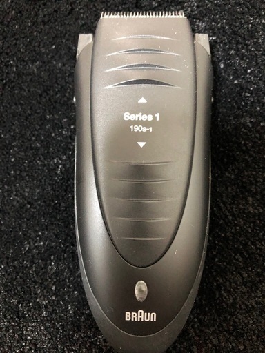 ブラック ブラウン メンズ電気シェーバー シリーズ1 190s-1 充電器新品