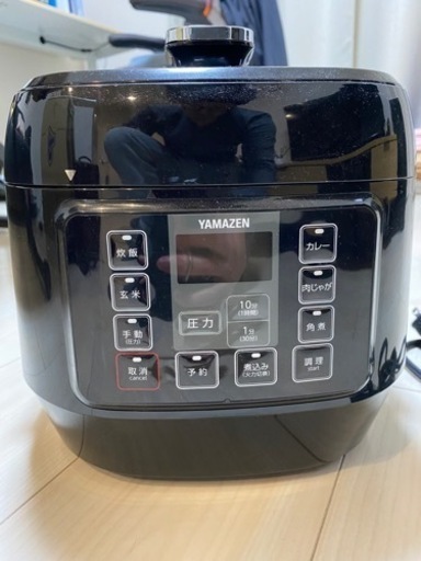 YAMAZEN電気圧力鍋　3.5合サイズ