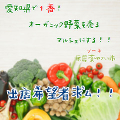 オーガニック野菜の生産者様、出店者募集中。の画像