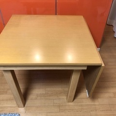 ダイニングテーブル　テーブル　伸縮