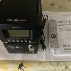 SONY 小型コンポ　CMT-M35