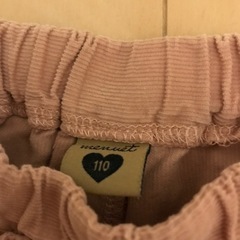 １１０センチガウチョパンツの画像