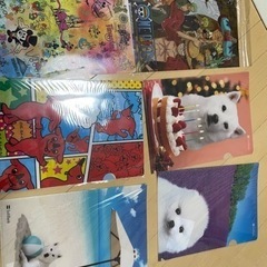 ファイル6枚　ワンピース　ディズニー　ソフトバンク犬　チーバくんの画像