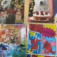 ファイル6枚　ワンピース　ディズニー　ソフトバンク犬　チーバくんの画像