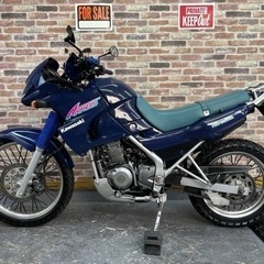 【1995年式Ａ2！ツヤピカ美車♪機関絶好調！別体ETC付♪】カワサキ KLE250 ANHELO アネーロ 【動画有】検）KLX KDX モトクロス オフロード の画像