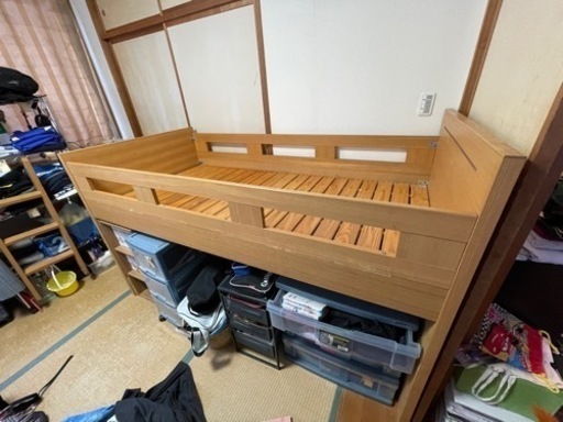 木製子供用ベッド