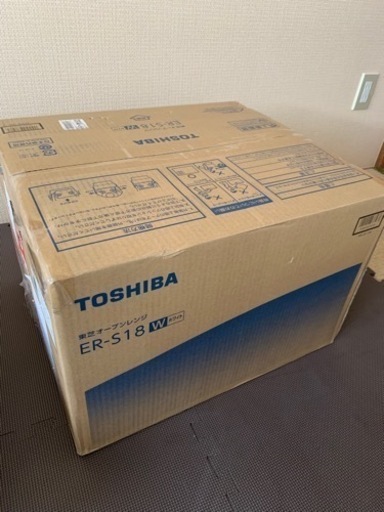 【新品・未使用】18L オーブンレンジ 白