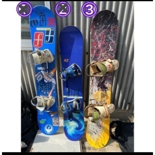 激安‼️スノーボード‼️ビンディング/ケース付き税込3300円-税込10000円