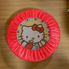 子供用トランポリン　ハローキティ