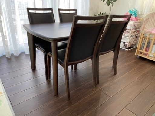 ダイニングテーブル5点セット
