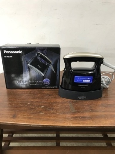 取引場所　南観音　K2203-104 Panasonic 衣類スチーマー　箱付き
