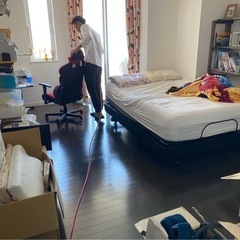 使用2年70万のソファ、ソニー62型？テレビ、テンピュールのベット等