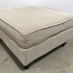 【激安】元値1万円　スクエアソファー　オットマンとしても使える多...