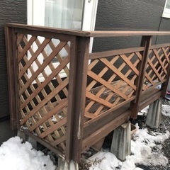 ウッドデッキ