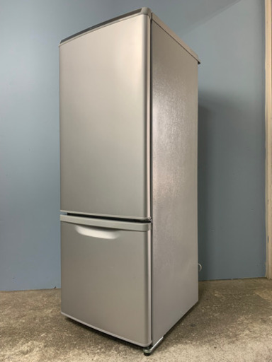札幌市内配送無料 美品 18年製 パナソニック 168L 2ドア冷蔵庫 NR-B17AW-S 右開き 