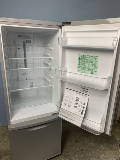 札幌市内配送無料 美品 18年製 パナソニック 168L 2ドア冷蔵庫 NR-B17AW-S 右開き 札幌市内配送無料 美品 18年製 パナソニック 168L 2ドア冷蔵庫 NR