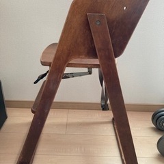 最終値下げ❗️OJI カトージ 折りたたみ ベビーチェア LARUTAN ハイチェア　ベビーチェア ハイチェア グローアップ チェア 子供 椅子 木製　キッズチェア いす 赤ちゃん キッズ マジカルチェア 子供 イス チェアー 安全 子供用　ベルト付きの画像