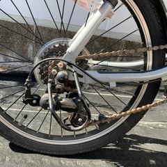 【お譲り先が決まりました】折りたたみ電動自転車の画像