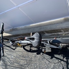 【お譲り先が決まりました】折りたたみ電動自転車の画像