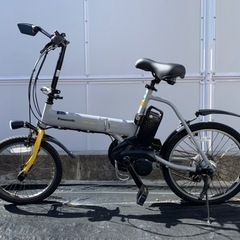 【お譲り先が決まりました】折りたたみ電動自転車