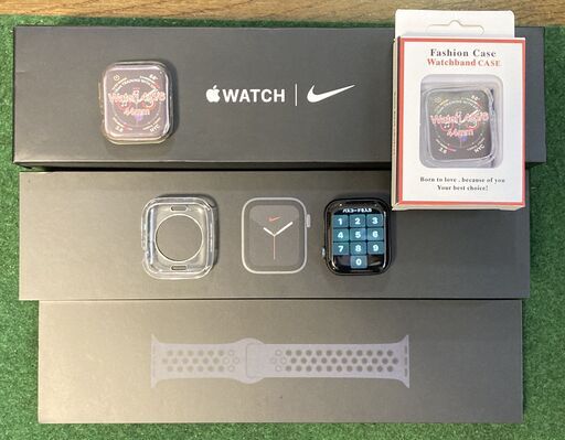 再値下 美品 Apple Watch series5 NIKE GPS ＋Cellular 44mm おまけカバー＆カバーグラス