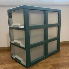 押入れ収納ケース　引出し　３段の画像